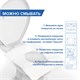 Покрытия на унитаз LAIMA, ADVANCED, 1/4 сложения, КОМПЛЕКТ 100 шт., 37х41 см, 128813 128813