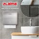 Полотенца бумажные 250 шт., LAIMA (H3) UNIVERSAL WHITE PLUS, 1-слойные, белые, КОМПЛЕКТ 15 пачек, 23х23, V-сложение, 111343 111343