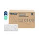 Полотенца бумажные 250 штук, TORK (Система H3) UNIVERSAL, белые, ZZ (V-сложение), КОМПЛЕКТ 20 пачек, 120108 124556