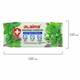 Салфетки влажные 50 шт., АНТИБАКТЕРИАЛЬНЫЕ, с экстрактом мяты, LAIMA Antibacterial, 128078 128078