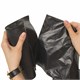 Мeшки для мусoра 120 л черные в рулоне 10 шт., ПВД 20 мкм, 67х100 см, ЛЮБАША эконом, 605333 605333