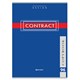 Тетрадь А4, 96 л., BRAUBERG скоба, клетка, обложка картон, CONTRACT, 400521 400521