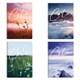 Тетрадь А4, 96 л., BRAUBERG, гребень, клетка, обложка картон, Calm, 404059 404059