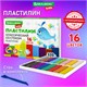 Пластилин классический BRAUBERG KIDS, 16 цветов, 320 г, со стеком, 106508 106508