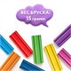 Пластилин мягкий ЮНЛАНДИЯ ВЕСЕЛЫЙ ШМЕЛЬ, 16 цветов, 240 г, СО СТЕКОМ, 106673 106673