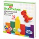 Пластилин классический BRAUBERG KIDS, 10 цветов, 200 г, со стеком, 106504 106504