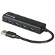 Хаб USB 3.0, 4 порта, черный, DEFENDER QUADRO EXPRESS, 83204 513471