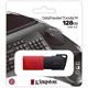 Флеш-диск 128GB KINGSTON DataTraveler Exodia M, разъем USB 3.2, черный/красный, DTXM/128GB 513782