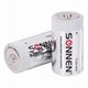 Батарейки КОМПЛЕКТ 2 шт., SONNEN Alkaline, С (LR14, 14А), алкалиновые, блистер, 451090 451090
