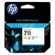 Картридж струйный для плоттера HP (CZ132A) DesignJet T120/T520, №711, желтый, оригинальный 361144