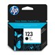 Картридж струйный HP (F6V17AE) Deskjet 2130, №123, чёрный, оригинальный, ресурс 120 стр. 362197