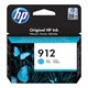 Картридж струйный HP (3YL77AE) для HP OfficeJet Pro 8023, №912 голубой, ресурс 315 страниц, оригинальный 363468