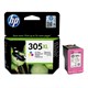 Картридж струйный HP (3YM63AE) DJ 2320/2720/4120, №305XL, трехцветный, оригинальный, ресурс 200 страниц 363783