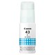 Чернила CANON (GI-43C) для СНПЧ Pixma G540 / G640, голубые, 8000 стр., оригинальные, 4672C001 364291