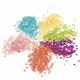 Блестки для декора, поделок, DIY, творчества, оформления, ФИГУРНЫЕ, ОСТРОВ СОКРОВИЩ, НЕОН, диспенсер с дозатором, 6 цветов по 9 г, 662226 662226