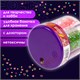 Блестки для декора, поделок, DIY, творчества, оформления, ФИГУРНЫЕ, ОСТРОВ СОКРОВИЩ, НЕОН, диспенсер с дозатором, 6 цветов по 9 г, 662226 662226
