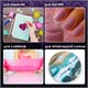 Блестки (глиттер) для декора, поделок, DIY, творчества, оформления, ОСТРОВ СОКРОВИЩ, диспенсер с дозатором, 6 цветов по 10 грамм, 191372 191372
