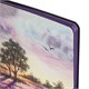 Блокнот А5 (143x210 мм), BRAUBERG VISTA "Violet", под кожу, гибкий, 80 л., 112074 112074