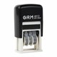 Датер-мини месяц цифрами, оттиск 20х3,8 мм синий, GRM 4810 BANK, 124131001 237743