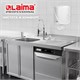 Диспенсер для полотенец с центральной вытяжкой LAIMA PROFESSIONAL ORIGINAL (Система М1/M2), белый, ABS-пластик, 605763 605763