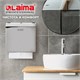 Диспенсер для полотенец LAIMA PROFESSIONAL INOX, (Система H2) Z-сложения, нержавеющая сталь, зеркальный, 605695 605695