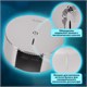 Диспенсер для туалетной бумаги LAIMA PROFESSIONAL INOX, (Система T2) малый, нержавеющая сталь, матовый, 605698 605698