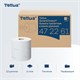 Бумага туалетная 130 м, TORK (Система T9) SmartOne, КОМПЛЕКТ 12 шт., Advanced, 2-слойная, белая, 472261 115493