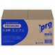 Бумага туалетная листовая 250 шт., PROtissue (T3) PREMIUM, 2-слойная, белая, 22,5х11 см, КОМПЛЕКТ 40 пачек, C249, С249 114330