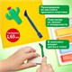Доска для лепки с отделениями и 2 стеками А4, 280х200 мм, ассорти, BRAUBERG KIDS, 271144 271144