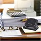 Дырокол BRAUBERG "SUPER", до 20 листов, черный, 272742 272742