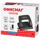 Дырокол металлический ОФИСМАГ, до 25 листов, черный, 229693 229693