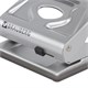 Дырокол металлический BRAUBERG "Metallic", до 20 листов, серебристый, 224339 224339
