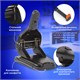 Дырокол металлический МОЩНЫЙ BRAUBERG "Heavy duty" до 65 л., эргономичный, черный, 228496 228496