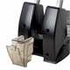 Дырокол металлический МОЩНЫЙ BRAUBERG "EXTRA Heavy duty", до 160 листов, черно-синий, 272722 272722