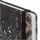 Ежедневник недатированный с резинкой А5 145х203мм, BRAUBERG, твердый, 128л, Snake print, 116286 116286