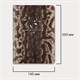 Ежедневник недатированный с резинкой А5 145х203мм, BRAUBERG, твердый, 128л, Snake print, 116286 116286