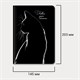 Ежедневник недатированный с резинкой А5 145х203мм, BRAUBERG, твердый, 160л, Black cat, 116305 116305