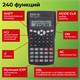 Калькулятор инженерный STAFF STF-810 (161х85 мм), 240 функций, 10+2 разрядов, двойное питание, 250280 250280
