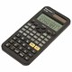 Калькулятор инженерный BRAUBERG SC-850 (163х82 мм), 240 функций, 10+2 разрядов, двойное питание, ЧЕРНЫЙ, 250525 250525