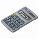 Калькулятор карманный металлический STAFF STF-1008 (103х62 мм), 8 разрядов, двойное питание, 250115 250115