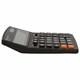 Калькулятор настольный BRAUBERG EXTRA-16-BK (206x155 мм), 16 разрядов, двойное питание, ЧЕРНЫЙ, 250475 250475