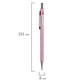 Карандаш механический 0,5 мм, HB, BRAUBERG "ROSE PINK", металлический корпус, 181979 181979