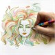 Карандаш с многоцветным грифелем ЮНЛАНДИЯ MAGIC, 1 шт., классические цвета, шестигранный, утолщенный грифель 5 мм, натуральное дерево,181789 181789
