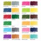 Карандаши цветные двусторонние BRAUBERG PREMIUM TWIN COLOUR, 12 штук, 24 цвета, шестигранные, грифель 3,3 мм, натуральное дерево, 181874 181874