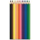 Карандаши цветные MAPED "COLOR PEP'S Strong", 12 цветов, трехгранные, грифель 3,2 мм, 862712 181988