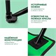 Кресло складное туристическое садовое с подстаканником в чехле, зеленое, DASWERK, 680048 680048