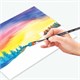 Кисти художественные BRAUBERG ART, набор 4 штуки, синтетика, (круглые № 1, 3, плоские № 4, 10), 200943 200943