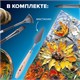Кисти художественные набор 23 шт., синтетика с мастихином, в пенале, BRAUBERG ART DEBUT, 201048 201048