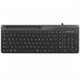 Клавиатура проводная A4TECH Fstyler FK25, USB, 103 кнопки, черная, 1530215 513920
