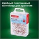 Силовые кнопки-гвоздики BRAUBERG CLEAR & GOLD, прозрачные с золотистым (шарики), 100 штук, 11 мм, 272760 272760